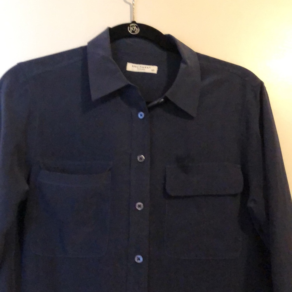 Navy Blouse - image 2